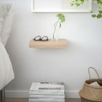 IKEA LACK ayaksız duvar rafı ağartılmış meşe görünümlü - 60431073