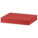 IKEA LACK ayaksız duvar rafı kırmızı - 70595417