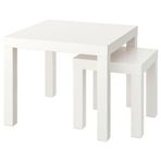 IKEA Lack Beyaz Sehpa Seti
