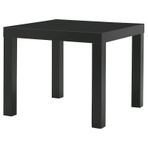 IKEA Lack Siyah 55x55 cm Yan Sehpa