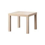 Ikea Lack Yan Sehpa 55X55 Cm Bej