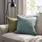 IKEA LAGERPOPPEL kırlent kılıfı açık mavi-gri - 50561814
