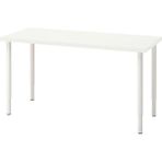 IKEA Lagkapten / Olov Çalışma Masası Beyaz 140 x 60 cm