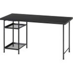 IKEA Lagkapten / Spand Çalışma Masası Venge Siyah 140 x 60 cm