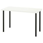 IKEA LAGKAPTEN/ADILS çalışma masası beyaz-siyah - 29416763