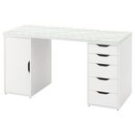 IKEA LAGKAPTEN/ALEX çalışma masası çok renkli-beyaz - 39583940