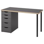 IKEA LAGKAPTEN/ALEX çalışma masası gri-siyah - 19584926
