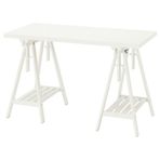 IKEA LAGKAPTEN/MITTBACK çalışma masası beyaz - 29416796