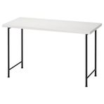 IKEA LAGKAPTEN/SPAND çalışma masası beyaz-siyah - 89563652