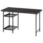 IKEA LAGKAPTEN/SPAND çalışma masası venge-siyah - 49563649