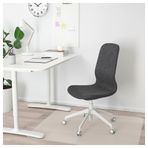 IKEA LANGFJALL çalışma sandalyesi gunnared koyu gri-beyaz - 39252515