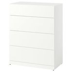 IKEA LASTARE 4 çekmeceli şifonyer beyaz - 60599350