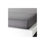 IKEA lastikli çarşaf, gri, 160x200 cm