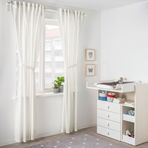 IKEA LEN bebek perdesi beyaz - 70457637
