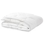 IKEA LENAST Bebek karyolası için yorgan, 110x125 cm, Beyaz/Gri
