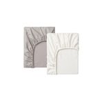 IKEA Lenast Lastikli Bebek Çarşaf Seti 2'li Paket 60x120 cm