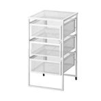 IKEA Lennart Beyaz Keson Tekerlekli 3 Çekmeceli Dolap