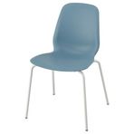 IKEA Lidas/Sefast Mavi-Beyaz Sandalye