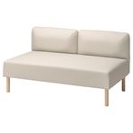 IKEA LILLEHEM 2'li kanepe vissle bej - 29536020