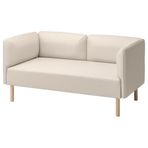IKEA LILLEHEM 2'li modüler kanepe vissle bej - 89471285