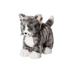 IKEA Lılleplutt Yumuşak Peluş Kedi Oyuncak Gri-beyaz