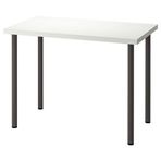 IKEA LINNMON/ADILS çalışma masası beyaz-koyu gri - 19416184