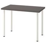 IKEA LINNMON/ADILS çalışma masası koyu gri-beyaz - 49416088