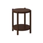 IKEA Lısterby Koyu Kahverengi Yan Sehpa 50 cm