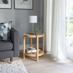 IKEA LISTERBY yan sehpa meşe kaplama - 30515314
