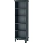IKEA Lommarp Açık Kitaplık Koyu Mavi-Yeşil Renk 65X199 cm Ev-Ofis Düzenleyici Raf - Yok