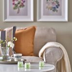 IKEA LÖVSKOGSLUND bardakta kokulu mum açık sarı - 30594151