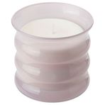 IKEA LUGNARE bardakta kokulu mum pembe - 60502150