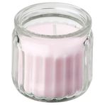 IKEA LUGNARE bardakta kokulu mum pembe - 70571483