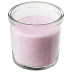 Ikea LUGNARE Cam Kokulu Mum (Yasemin/Pembe), Çap: 7,5 cm