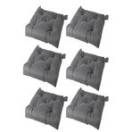IKEA Malında Sandalye Minderi 6 Adet 40/35x38x7 cm