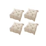 Ikea Malında Sandalye Minderi Ekru 4 Adet 40/35X38X7 cm