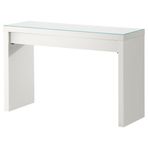 IKEA Malm Beyaz 120x41 cm Makyaj Masası
