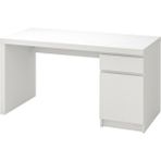 IKEA malm Beyaz 140X65 cm Çalışma Masası Akdenizshop