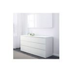 IKEA Malm Beyaz 6 Çekmeceli Şifonyer 160x78