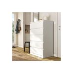 IKEA Malm Beyaz Renk 80X123 cm 6 Çekmeceli Şifonyer