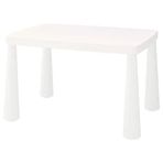 IKEA Mammut Beyaz 77x55 cm Çocuk Masası