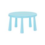 IKEA MAMMUT çocuk masası, açık mavi, 85 cm