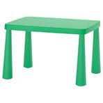 IKEA MAMMUT çocuk masası parlak yeşil - 50581992