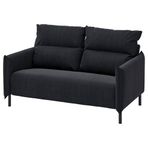 IKEA MANNARP 2'li kanepe saxemara mavi-siyah - 79603998