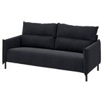 IKEA MANNARP 3'lü kanepe saxemara mavi-siyah - 99604039