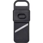 Ikea Manuel Rende-Dilimleme Aparatı, Dayanıklı Plastik, 26x9 cm, Siyah, El Koruması ile