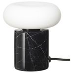 IKEA MARKFROST/MOLNART masa lambası mermer-siyah - 49582624