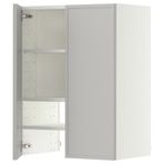 IKEA METOD aspiratör dolabı ASPUDDEN açık gri - 19605900