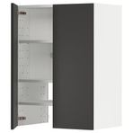 IKEA METOD aspiratör dolabı NICKEBO mat antrasit-koyu gri - 59504536
