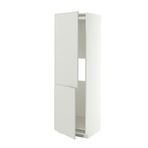 IKEA METOD buzdolabı-dondurucu boy dolabı ASPUDDEN açık gri - 89604619